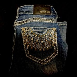 Grace boot cut jeans size 27